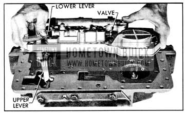 1956 Buick Removing Valve and Servo Body Assembly