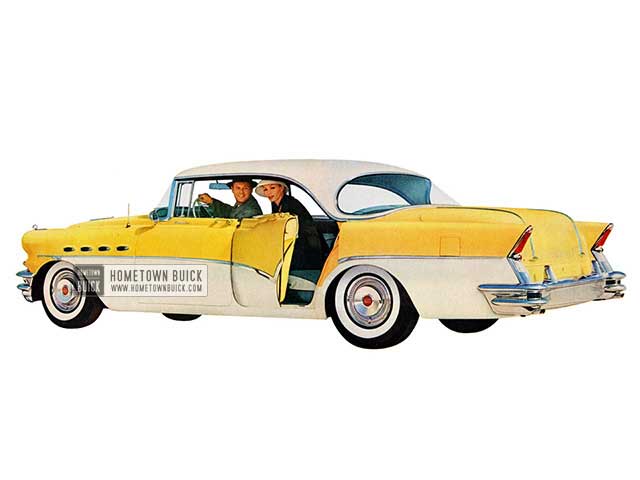 1956 Buick Roadmaster Riviera Sedan - Model 72R HB