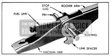 1956 Buick Rocker Arm Links, Spacer, and Bushing Assembled