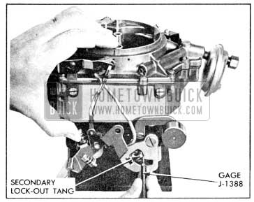 1956 Buick Secondary Contour Adjustment