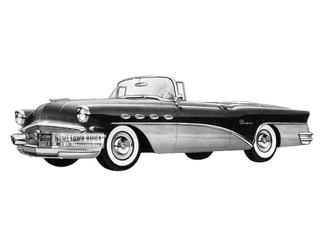 1956 Buick Super Convertible - Model 56C HB