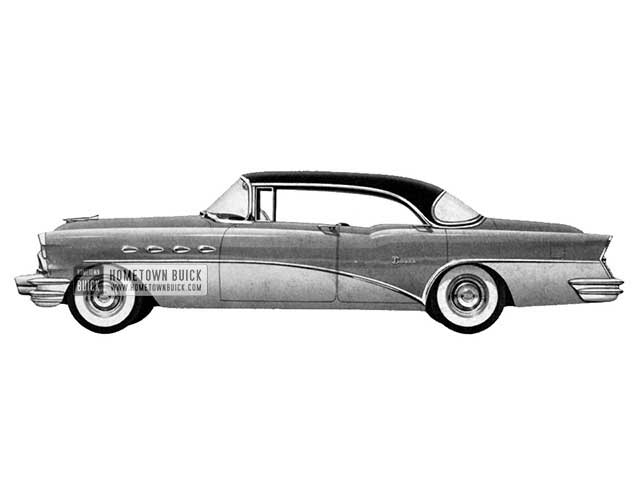 1956 Buick Super Riviera - Model 53 HB