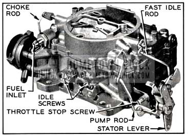 1957 Buick Carter AFB Carburetor Assembly