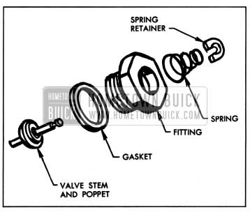 1957 Buick Compensating Valve Assembly