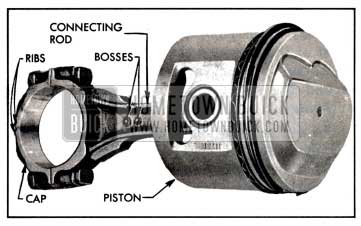 1957 Buick Connecting Rod and Piston Assembly