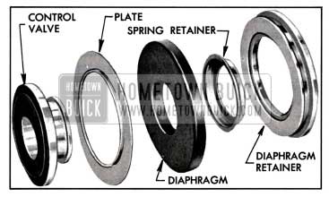 1957 Buick Floating Valve Assembly-Exploded