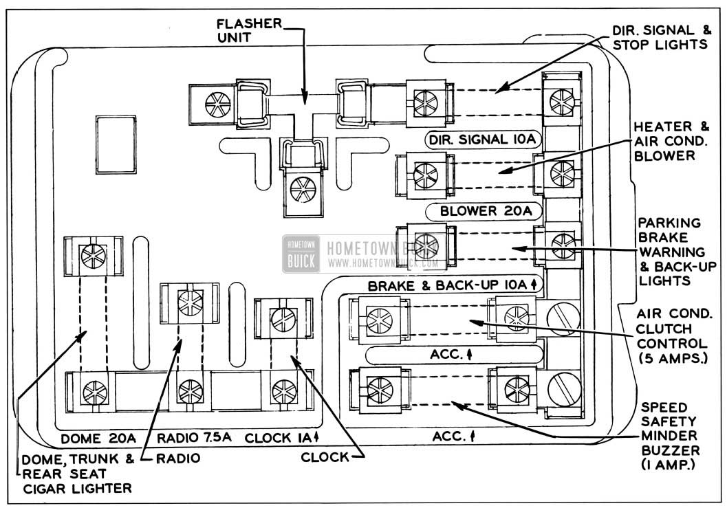 1957 Buick Wiring Diagrams