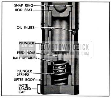 1957 Buick Hydraulic Valve Lifter, with Quarter Sections Cut Out