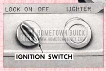 1957 Buick Ignition Switch