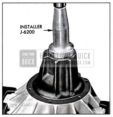 1957 Buick Installing Pinion Seal