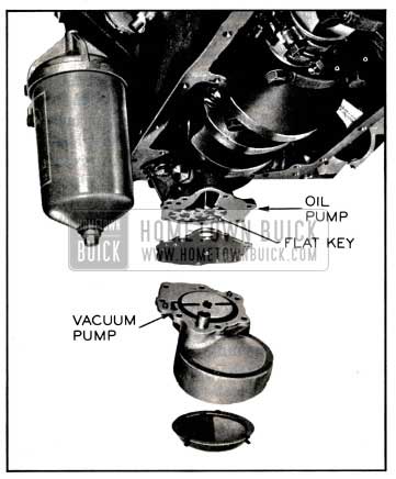 1957 Buick Oil and Vacuum Pump and Screen