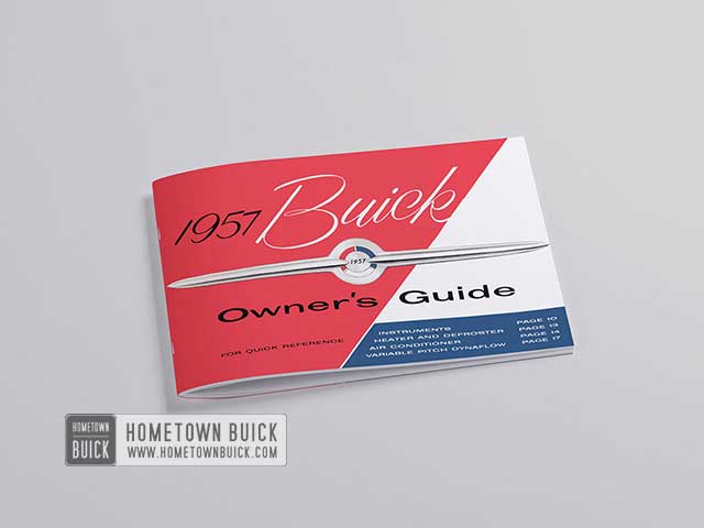 1957 Buick Owners Guide