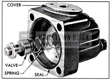 1957 Buick Pump Cover and Control Valve