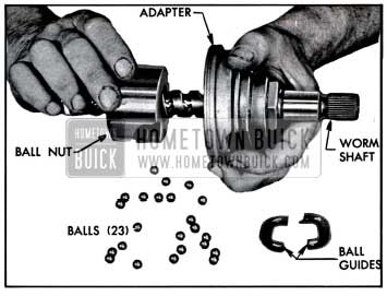 1957 Buick Removing Balls from Ball Nut