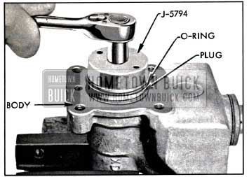 1957 Buick Removing Cylinder Plug
