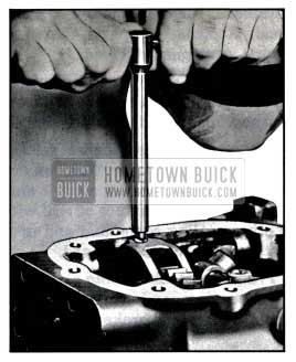 1957 Buick Removing Set Screw with Remover J-2895