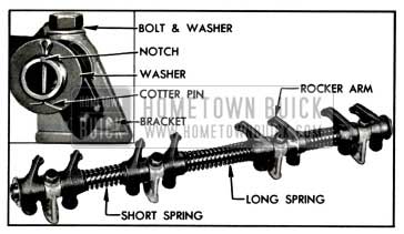 1957 Buick Rocker Arm and Shaft Assembly