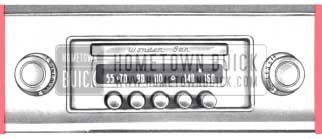 1957 Buick Wonderbar Radio