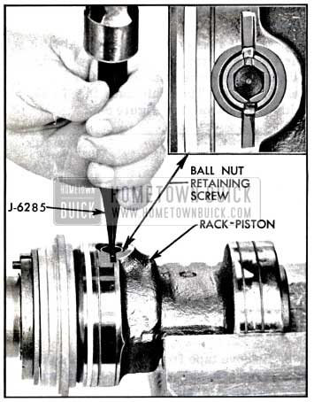 1957 Buick Staking Ball Nut Retaining Screw