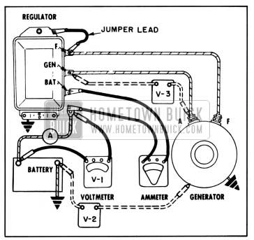 1957 Buick Testing Charging Circuit Voltage Drop