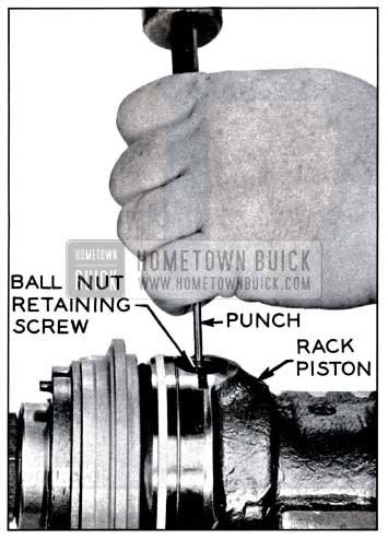 1957 Buick Un-Staking Ball Nut Retaining Screw
