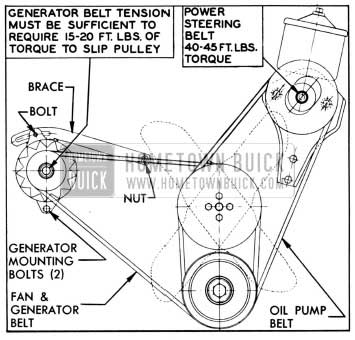 1958 Buick Belt Adjustments