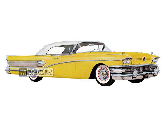 1958 Buick Century Convertible - Model 66C HB