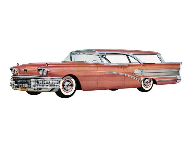 1958 Buick Century Riviera Estate Wagon - Model 69 HB