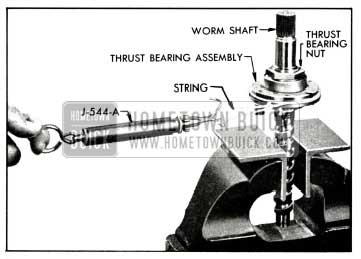 1958 Buick Checking Thrust Bearing Preload