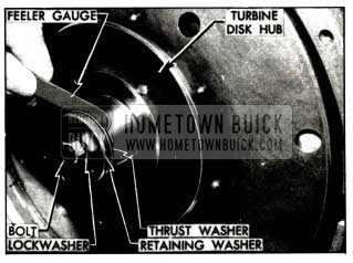 1958 Buick Checking Turbine Clearance