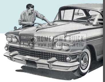 1958 Buick Chrome Finish