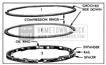 1958 Buick Compression and Oil Rings
