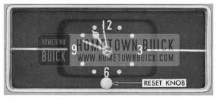 1958 Buick Electric Clock