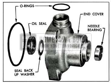 1958 Buick End Cover Bearing and Seal Assembly