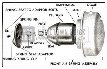 1958 Buick Front Air Poise Spring Assembly