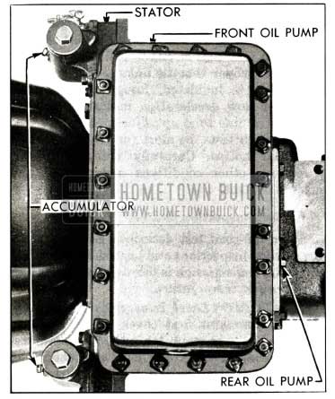 1958 Buick Gauge Connections for Oil Pressure Tests