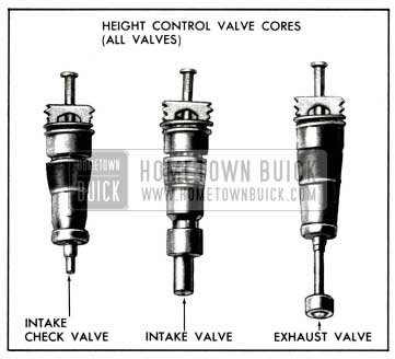 1958 Buick Height Control Valve-Cores