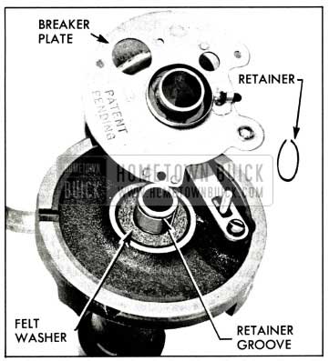 1958 Buick Installing Breaker Plate and Retainer