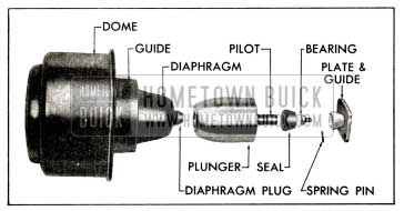 1958 Buick Rear Air Poise Suspension Spring Assembly