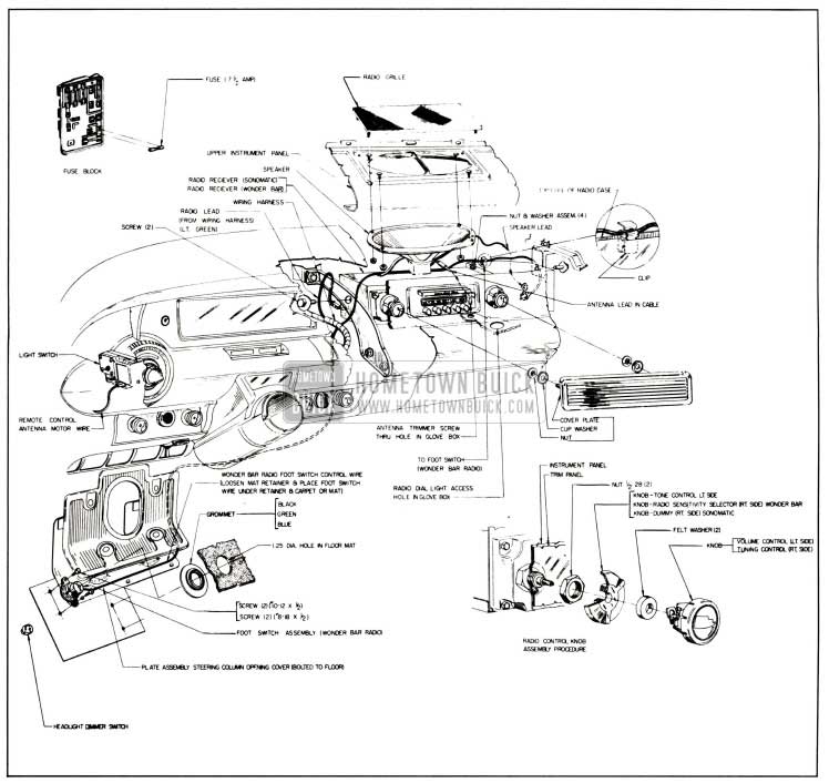 1958 Buick Radio - Hometown Buick