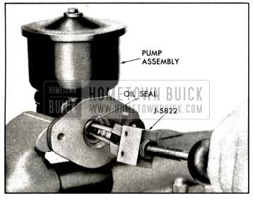 1958 Buick Removal of Drive Shaft Seal - Air Poise Pump