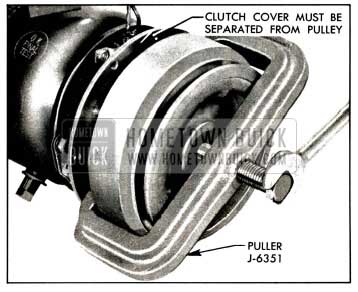1958 Buick Removing Pulley