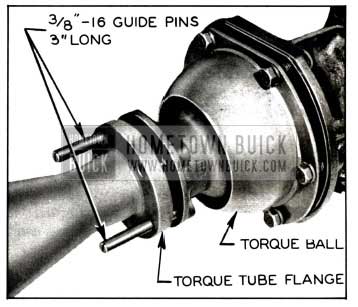 1958 Buick Removing Torque Tube from Torque Ball
