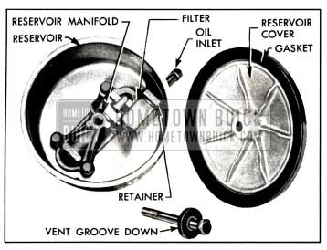 1958 Buick Reservoir with Cover Removed - Standard Pump