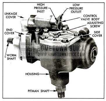 1958 Buick Right Side of Power Steering Gear Assembly