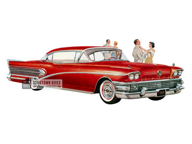 1958 Buick Roadmaster 75 Riviera - Model 75 HB