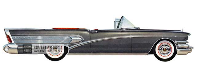 1958 Buick Roadmaster Convertible - Model 75C