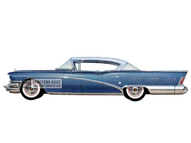 1958 Buick Roadmaster Limited Riviera - Model 755 HB