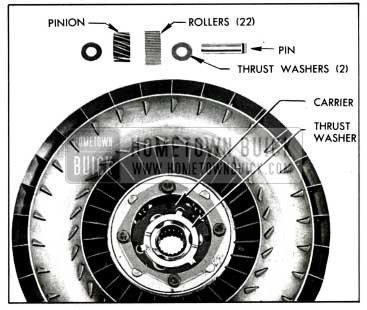 1958 Buick Second Turbine Parts