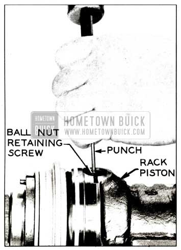 1958 Buick Unstacking Ball Nut Retaining Screw